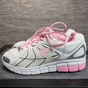 Gravity Defyer Shoes Super Walk Women Size 10 White Pink TB9004FWSP-M VersoShock